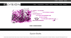 Desktop Screenshot of elysion-books.com