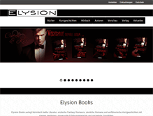 Tablet Screenshot of elysion-books.com